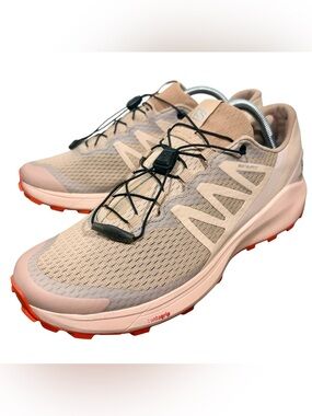 Salomon Sense Ride 4 Sirocco Peach Trail Running Sneakers Women’s Size 10